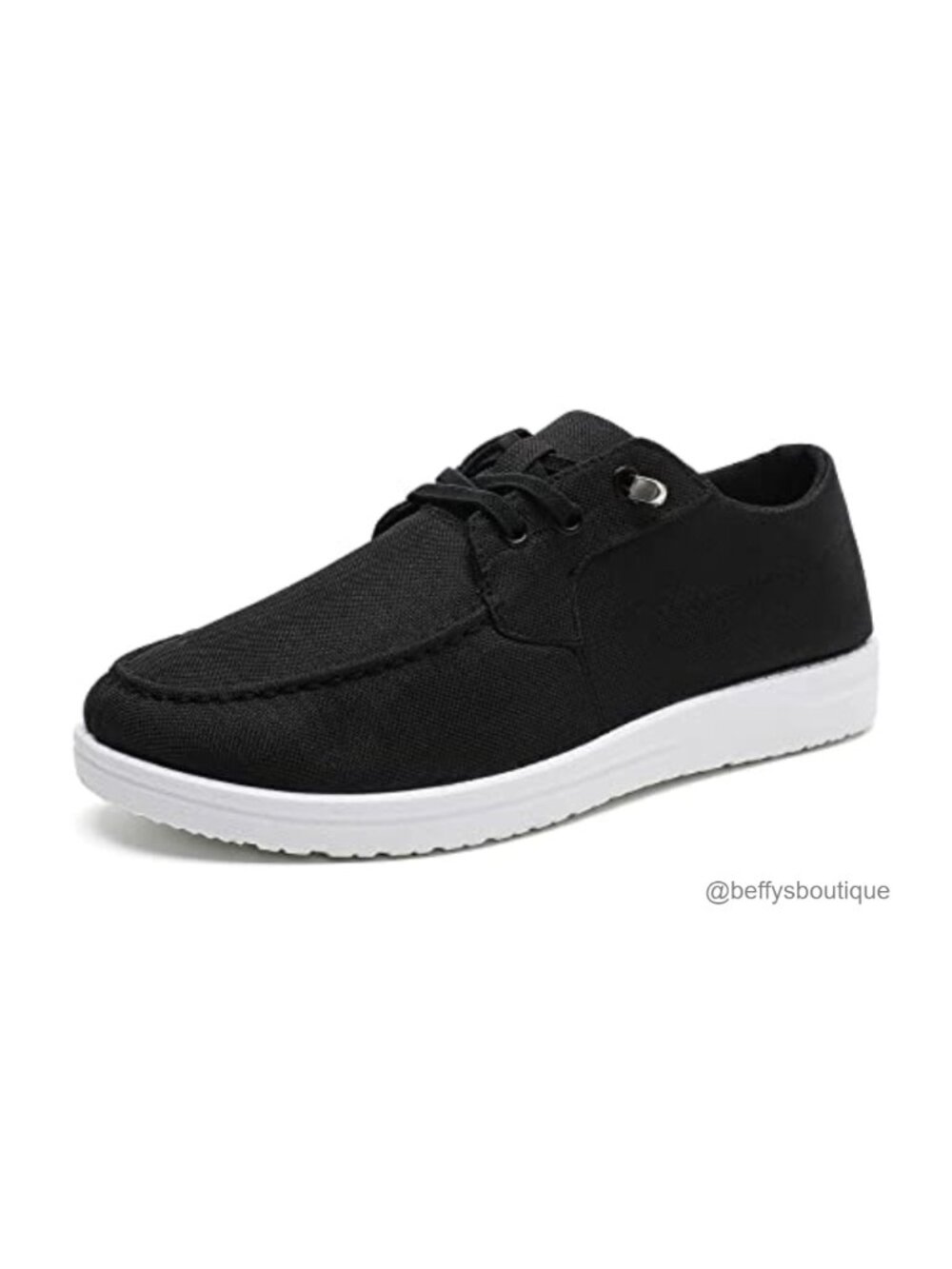 Womens Lightweight Slip On Boat Shoes Breathable Canvas Loafers Casual Walking